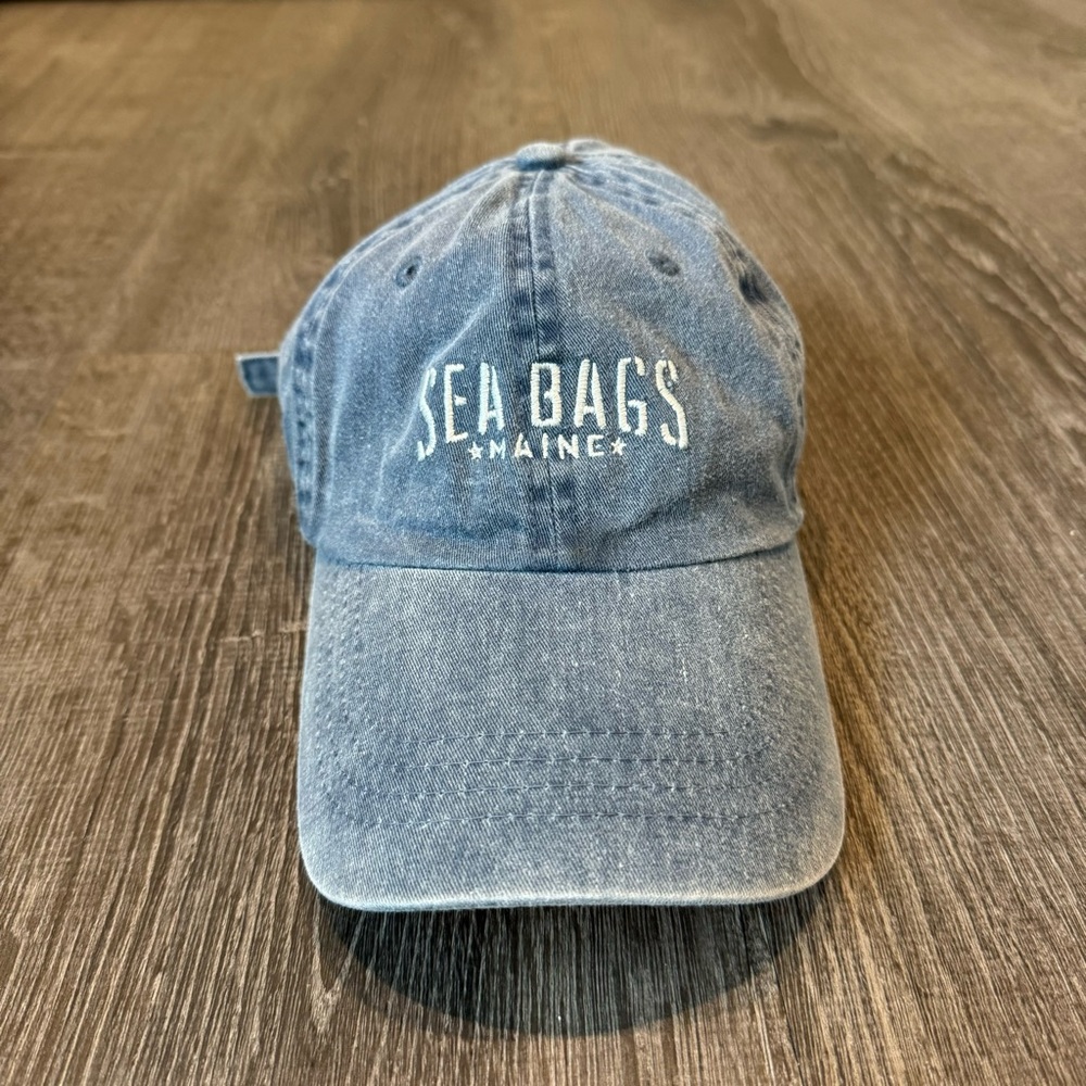 Sea Bags Maine Blue Baseball Cap/Hat